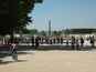 jardin des Tuileries, obélisque et Arc de Triomphe